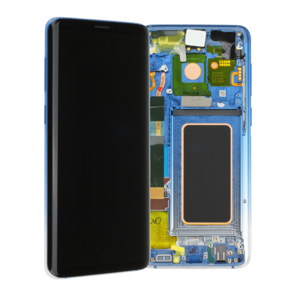 LCD-Kompletteinheit voor Samsung Galaxy S9+ G965F, Polaris Blue