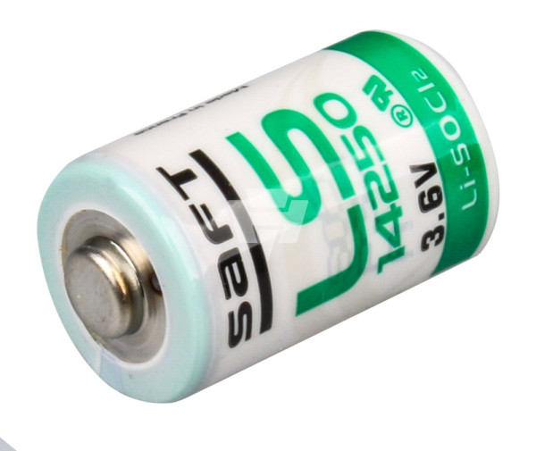 Lithium-Batterie Saft LS14250, 1/2 AA, 3.6 V