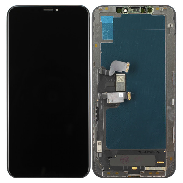 LCD-Displayeinheit inkl. Touchscreen, In-Cell Bauweise, passend voor iPhone XS Max, zwart