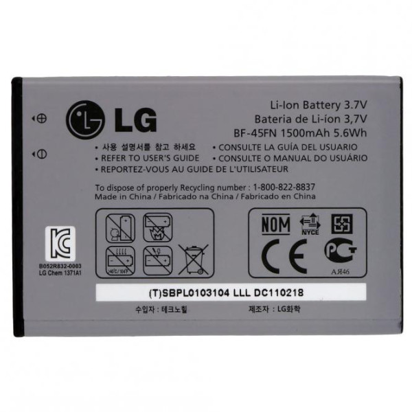 Batterij Original LG BF-45FN voor KW370, als SBP0103169