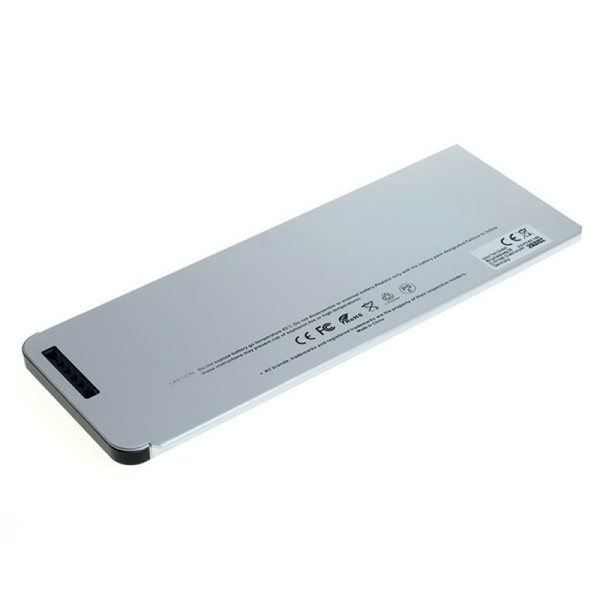 Batterij voor Apple MacBook 13&quot; A1278, A1280, MB466, MB467, als A1280, MB771, 4200mAh, silber