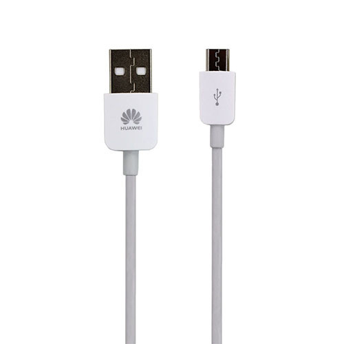 Datenkabel Original Huawei C02450768A, Micro-USB-Kabel voor Huawei Smartphones, weiß
