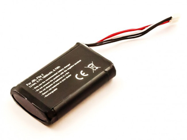 Batterij voor JBL Flip 2 (2014), als JN151PH13849, PR-652954, 1800 mAh