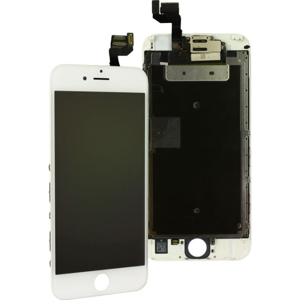 Retina Display Einheit komplett mit Displayrahmen inkl. Touchscreen für iPhone 6S, weiß