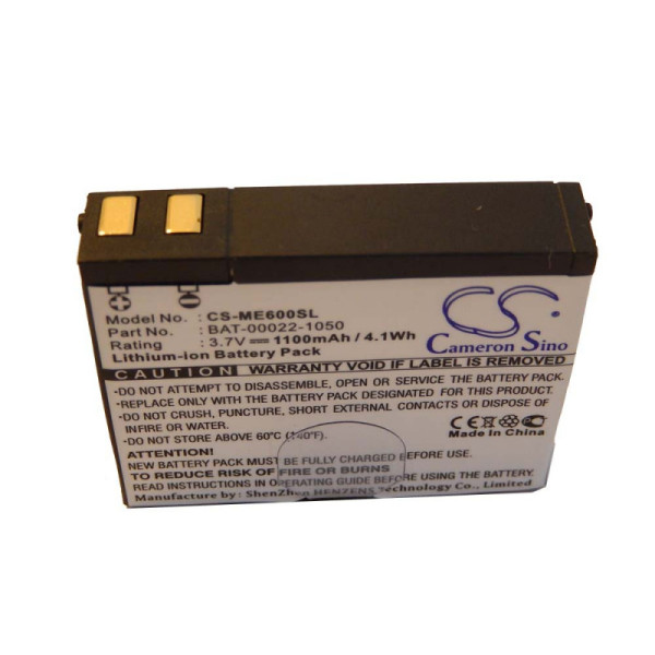 Batterij voor Skygolf SkyCaddie SG5, Rangefinder, Golfbuddy DSC-GB100K, als BAT-00022-1050, 3.7V, 1.1Ah