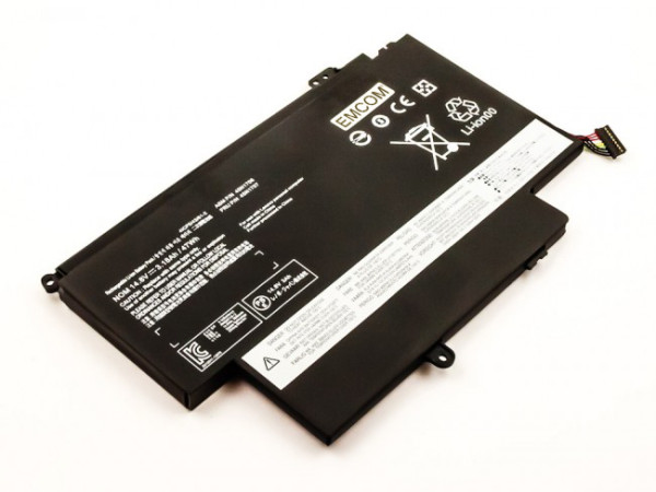 Batterij voor Lenovo ThinkPad S1 Yoga, als 45N1704, 45N1705, 45N1706, 45N1707, 14.8 V, 3175 mAh