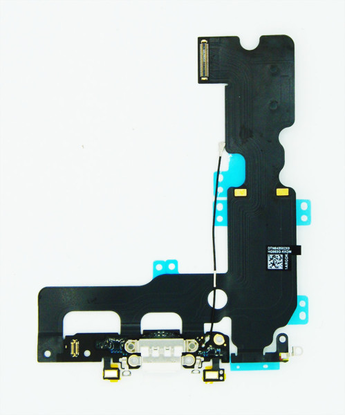 Dock-Connector Lade-Anschluß mit Flexkabel, Audio-Buchse, Mikrofon, für iPhone 7 Plus, weiß
