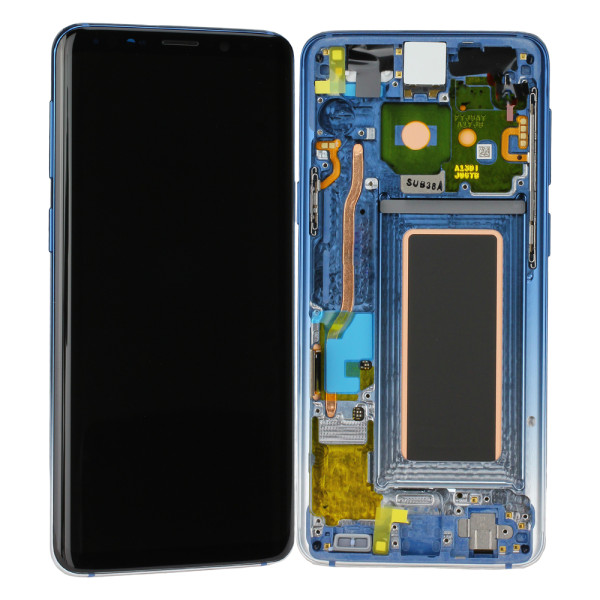 LCD-Kompletteinheit voor Samsung Galaxy S9 G960F, Polaris Blue