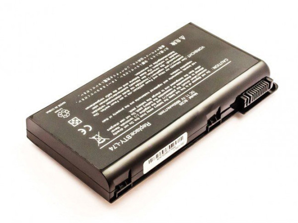 Hochleistungs-Akku für MSI A5000, wie 957-173XXP-101, 11.1V, 6600 mAh, Li-Ion
