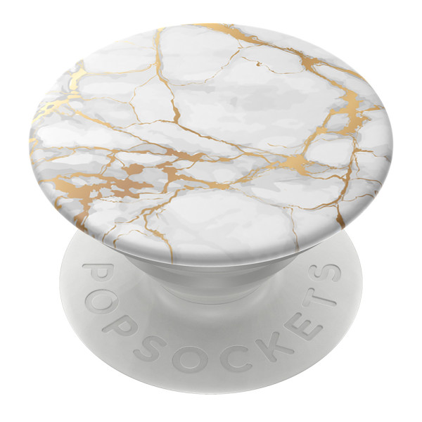 PopSockets PopGrip Gold Lutz Marble - ausziehbarer Griff voor Handys