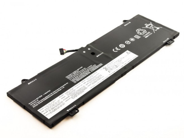 Batterij voor Lenovo Yoga C750 14 ITL, 14C ITL 2021, 14C 2021, 7 14 ITL 5, als L19C4PDC, 15,36V, 4620 mAh