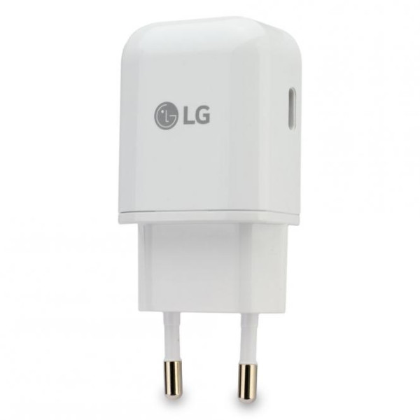 Schnell-Ladegerät Original LG MCS-N04ER USB Typ-C für Smartphones mit Schnellladefunktion, 3A
