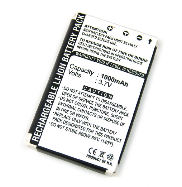 Batterij voor Holux GR-230, GR-231, Belkin Bluetooth GPS, Li-Ion