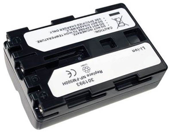 Batterij als Sony NP-FM500H voor Alpha DSLR-A100, A300, A500, A700, A850, A900, SLT-A57, A68, A77, A99