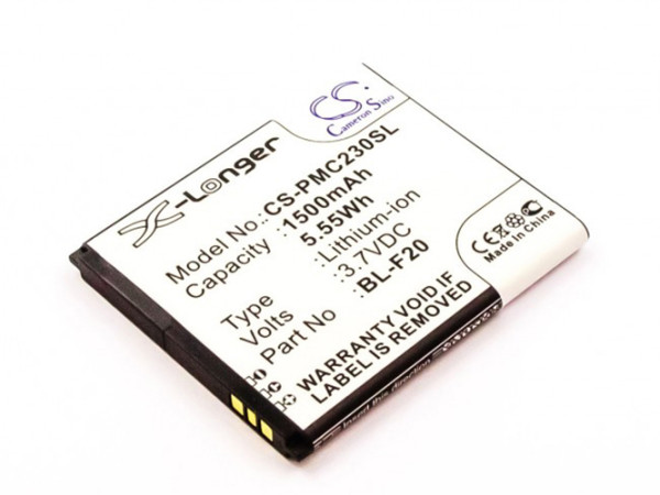 Batterij voor Phicomm C230, Clue, i300, i360, i600, i700, K528, als BL-F06, BL-F20, BL-F25