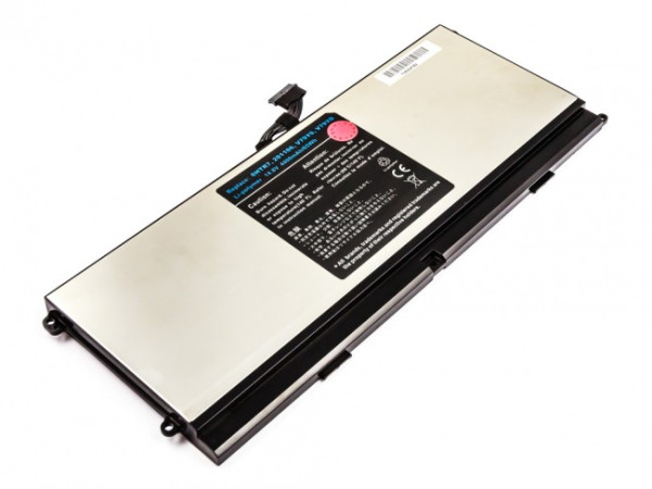 Batterij voor Dell XPS 15z L511z, als 0HTR7, 0NMV5C, 4400 mAh