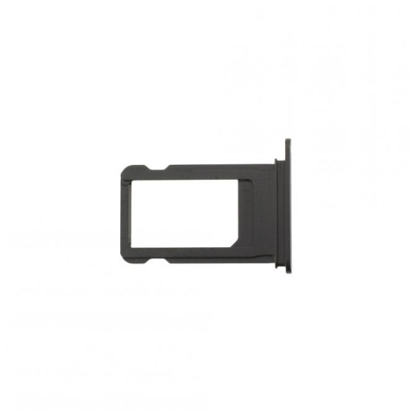 SIM Tray / SIM-Kartenhalter voor iPhone 7 Plus, glänzend zwart
