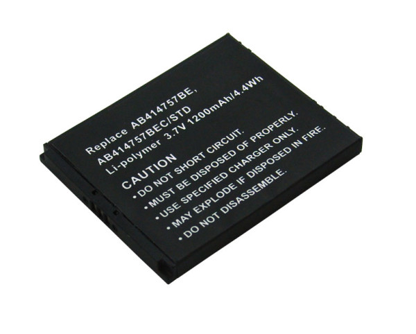 Batterij voor Samsung SGH-i620, SGH-i640, als AB414757BECSTD