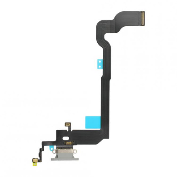 Dock-Connector Lade-Anschluß mit Flexkabel für iPhone X, weiß