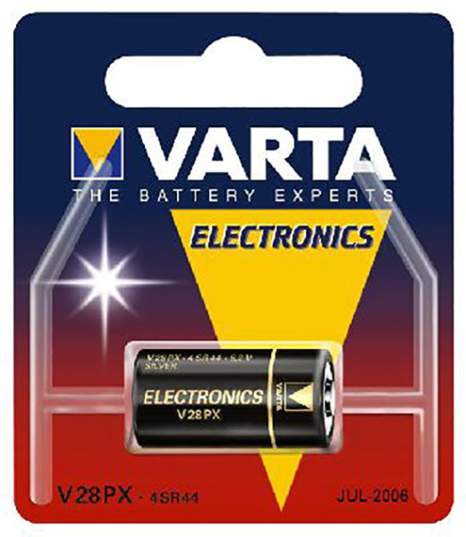 Varta Fotobatterie V28PX, 4034, 4LR44, V4034PX, Professional Electronic