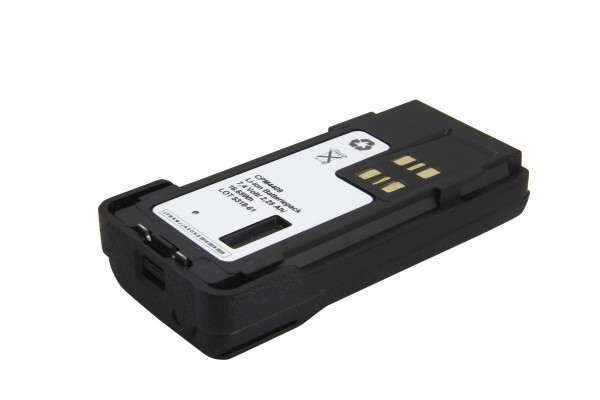 Batterij voor Motorola DP2400, DP2600, DP4000, DP4401, DP4600, DP4800, 7,2 V, 2250 mAh, Li-Ion