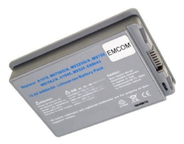 Batterij voor Apple Powerbook G4 15-Inch Aluminium, als A1078, M9756G/A, E68043, M9756J/A, 4400mAh
