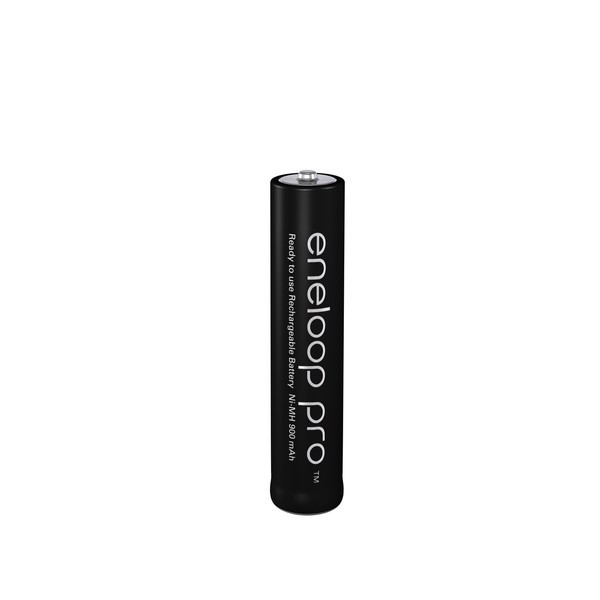 Batterijs Panasonic Eneloop Pro Micro AAA, HR03, LR03, BK-4HCCE/BF1, 1,2 Volt, Ni-Mh, 950 mAh, 1 Stück
